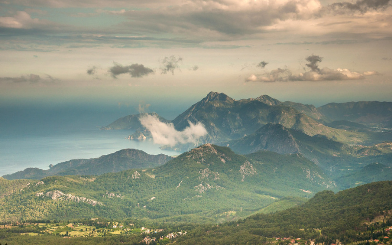 Antalya mount Olympos