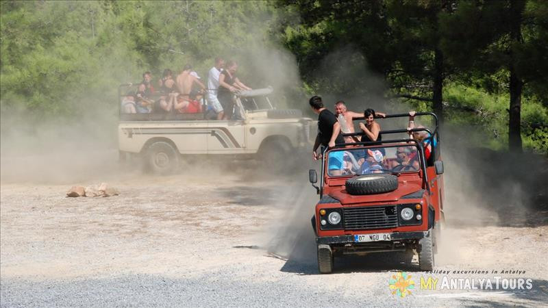 Jeep safari in Antalya