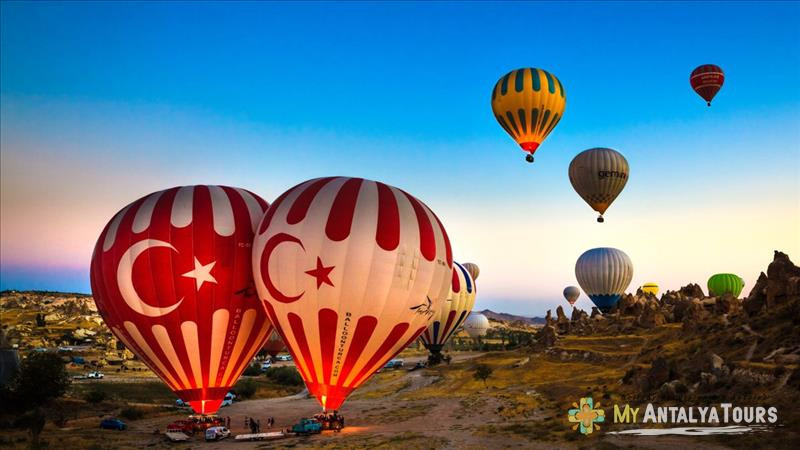 Cappadocia from Antalya on three days